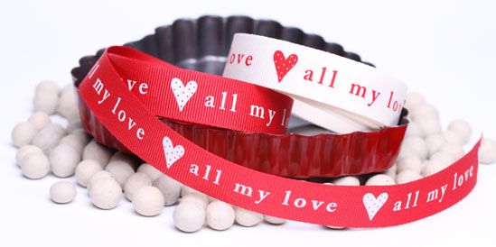 all my love grosgrain ribbon